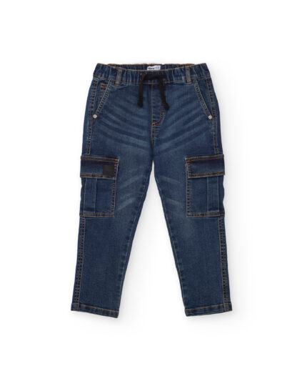 Jeans cargo maschile
