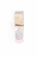 Collant da neonata in beige con motivo pinguino - immagine 5