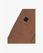 Pantaloni jogger cargo per bambino color marrone - immagine 4